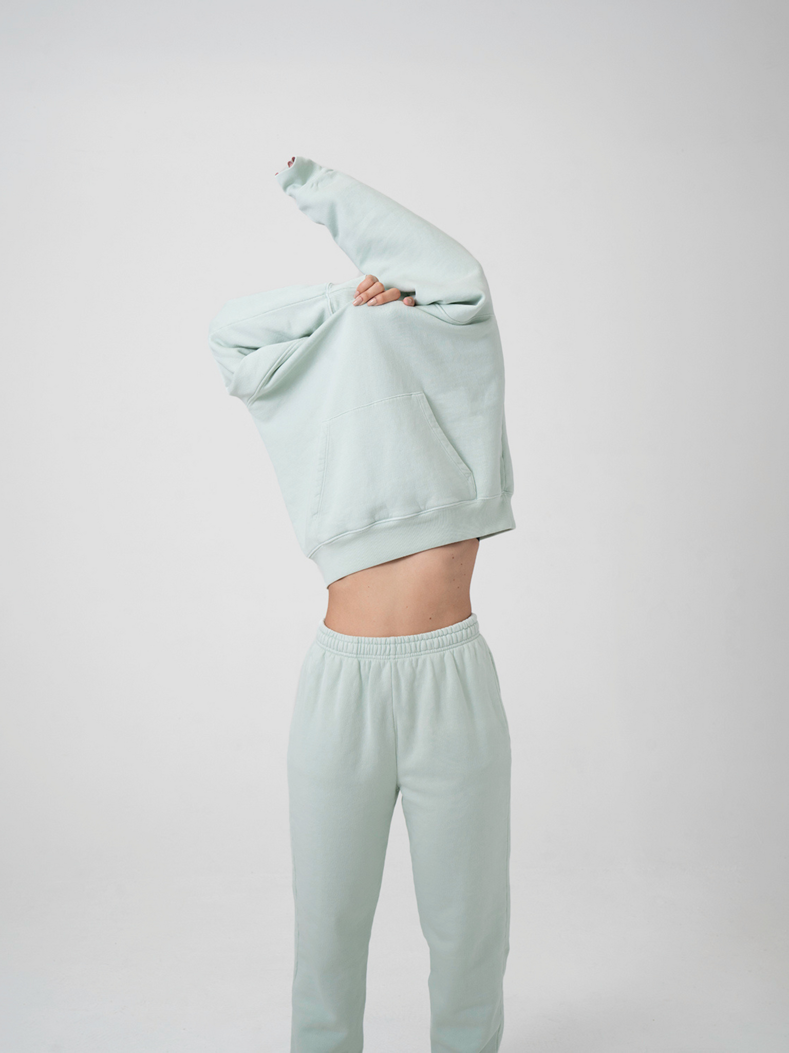 THE HOODIE 2.0 -  MINT GREEN